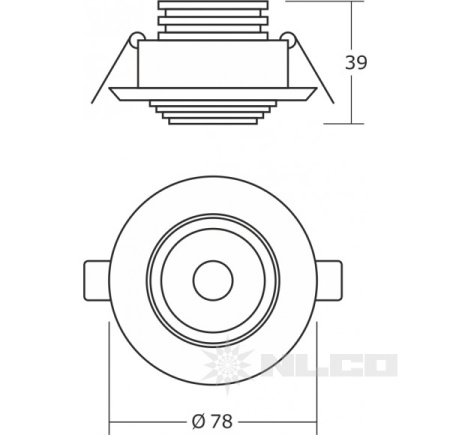 Светильник NLCO DRG4-17