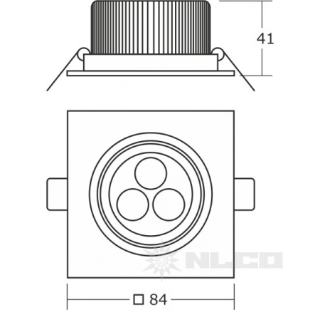 Светильник NLCO DRG4-19